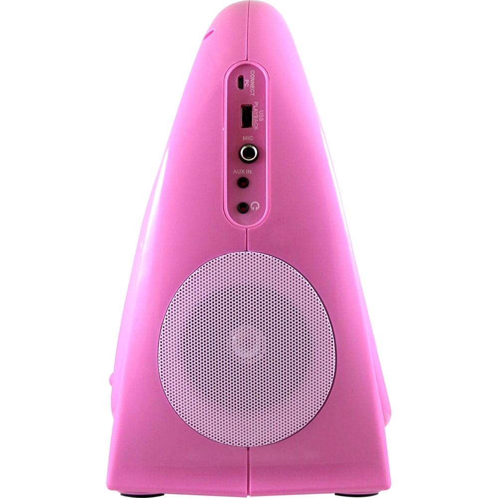 HamiltonBuhl Juke24 Portable Digital Jukebox with CD Player and Karaoke Function