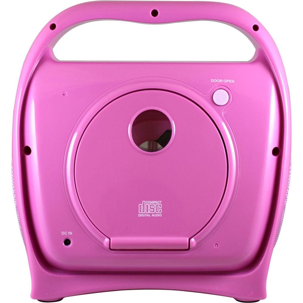 HamiltonBuhl Juke24 Portable Digital Jukebox with CD Player and Karaoke Function