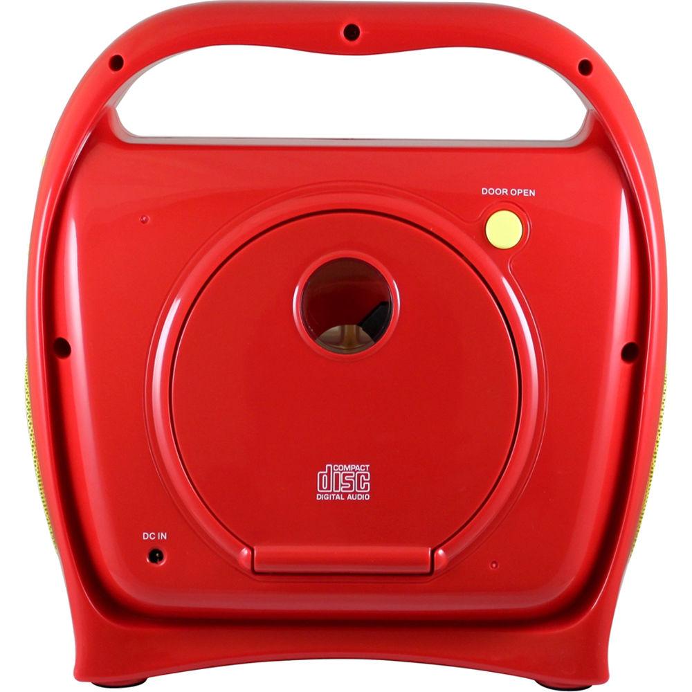 HamiltonBuhl Juke24 Portable Digital Jukebox with CD Player and Karaoke Function