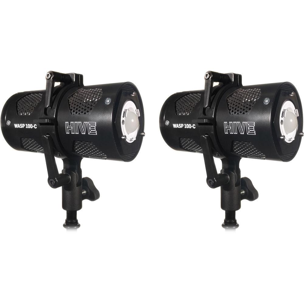 HIVE LIGHTING Wasp 100-C LED Open Face 2-Light Kit