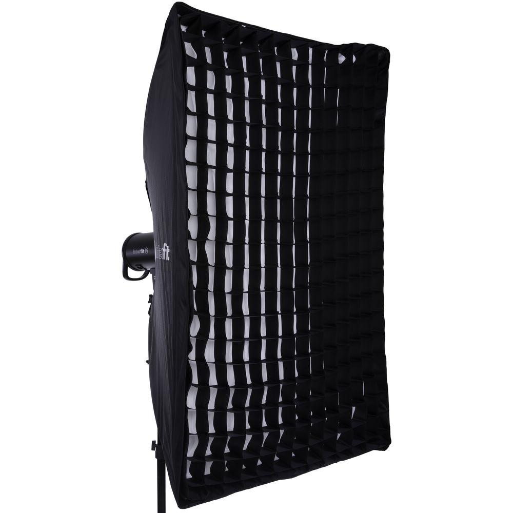 Interfit Foldable Rectangular Softbox with Grid
