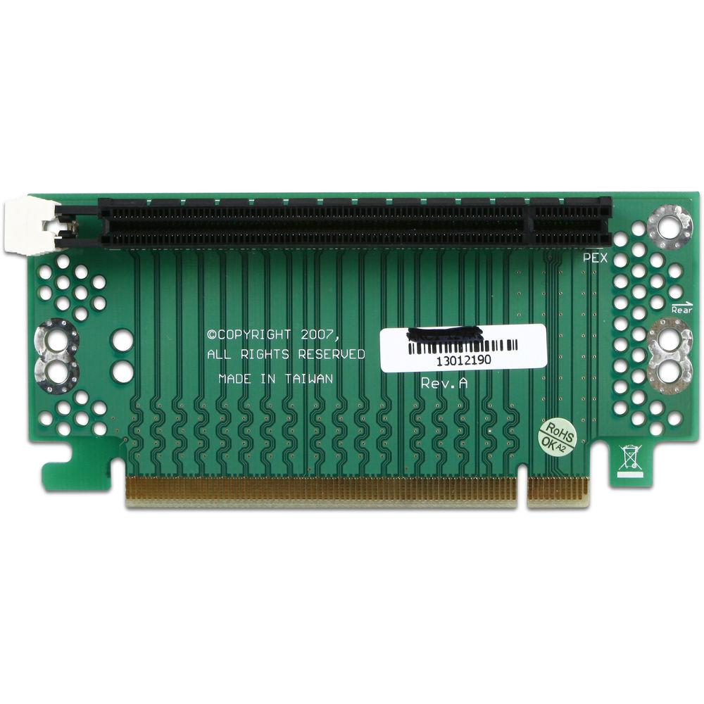 iStarUSA 2RU PCIe x16 to PCIe x16 Reversed Riser Card, iStarUSA, 2RU, PCIe, x16, to, PCIe, x16, Reversed, Riser, Card