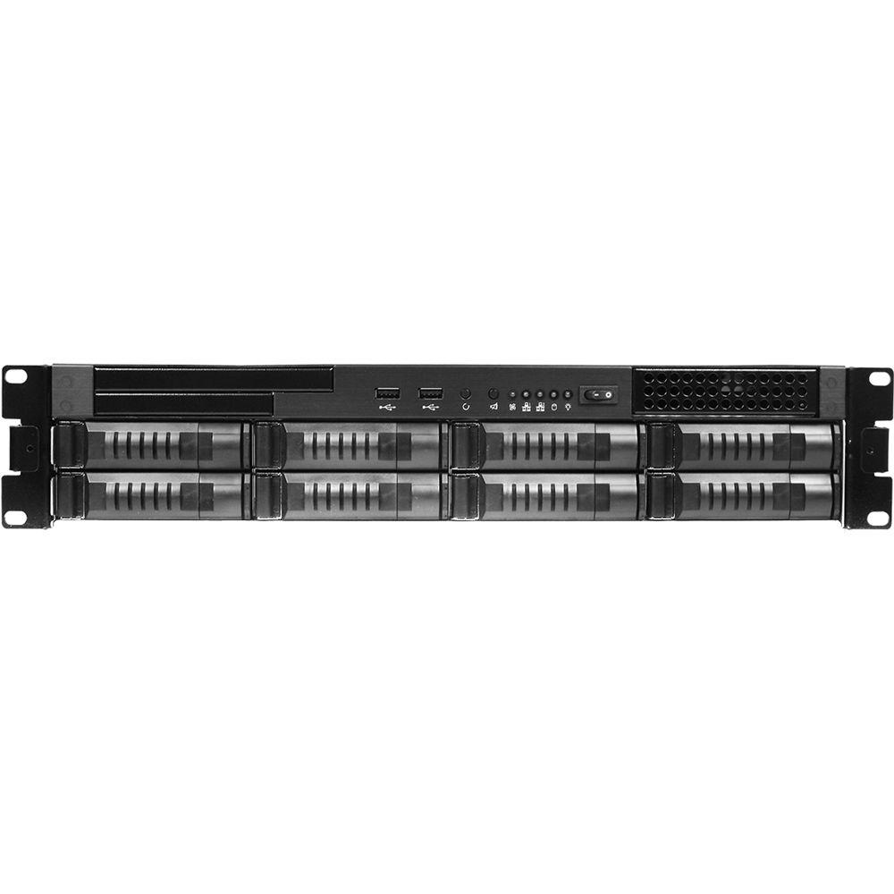 iStarUSA 8-Bay Storage Server Rackmount Chassis with 350W Power Supply