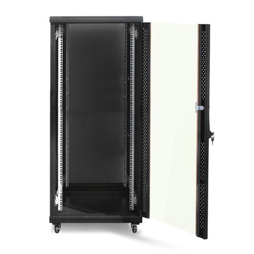 iStarUSA Claytek WNG3210-KBR1U Knock-Down Server Cabinet with 1 RU Sliding Drawer