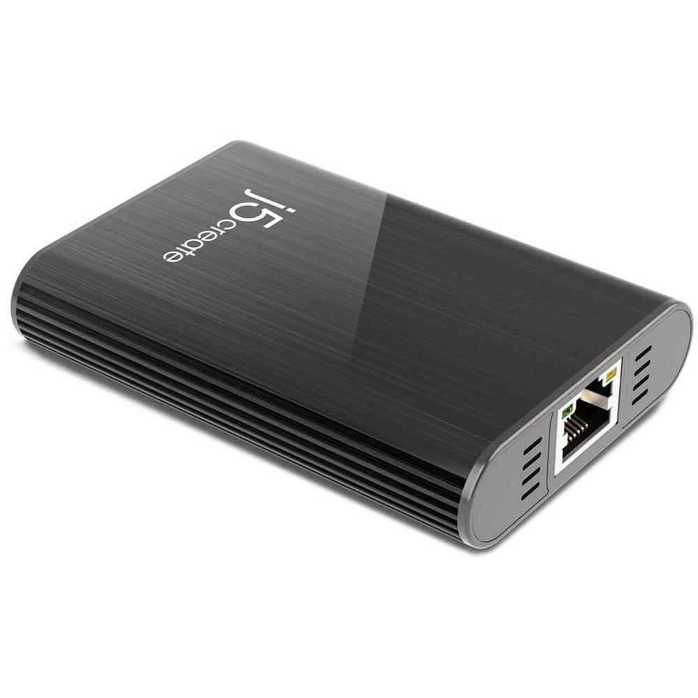 j5create Dual USB 3.0 to Gigabit Ethernet Sharing Adapter