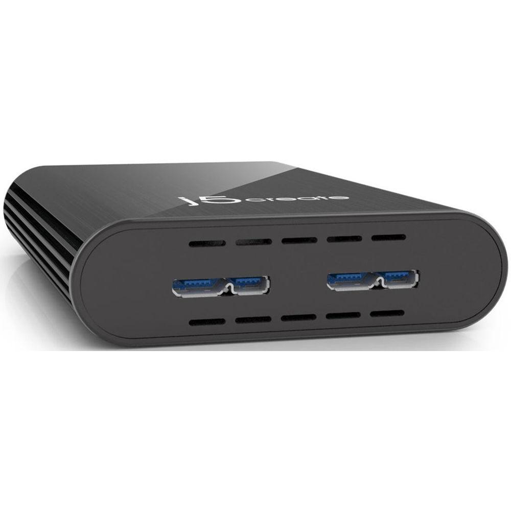 j5create Dual USB 3.0 to Gigabit Ethernet Sharing Adapter