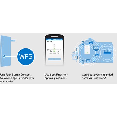 Linksys RE6350 AC1200 Wi-Fi Range Extender