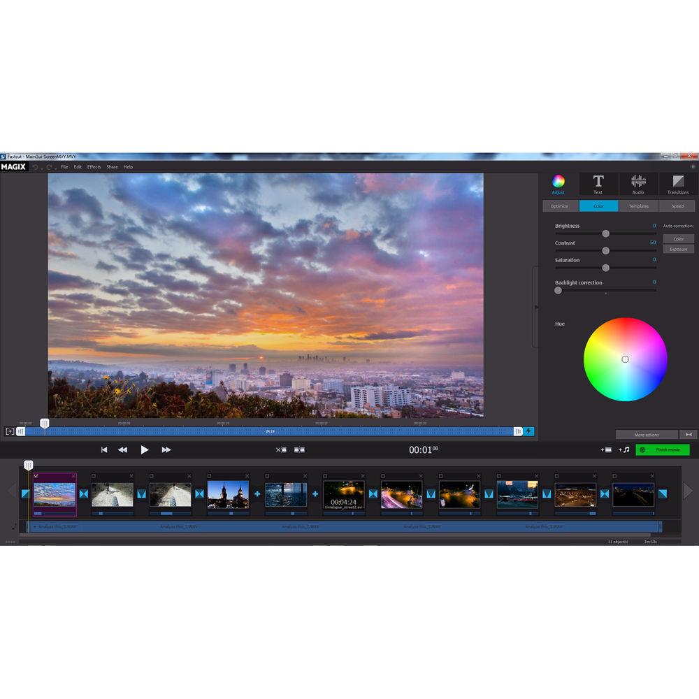 MAGIX Entertainment Fastcut - Video Editing Software