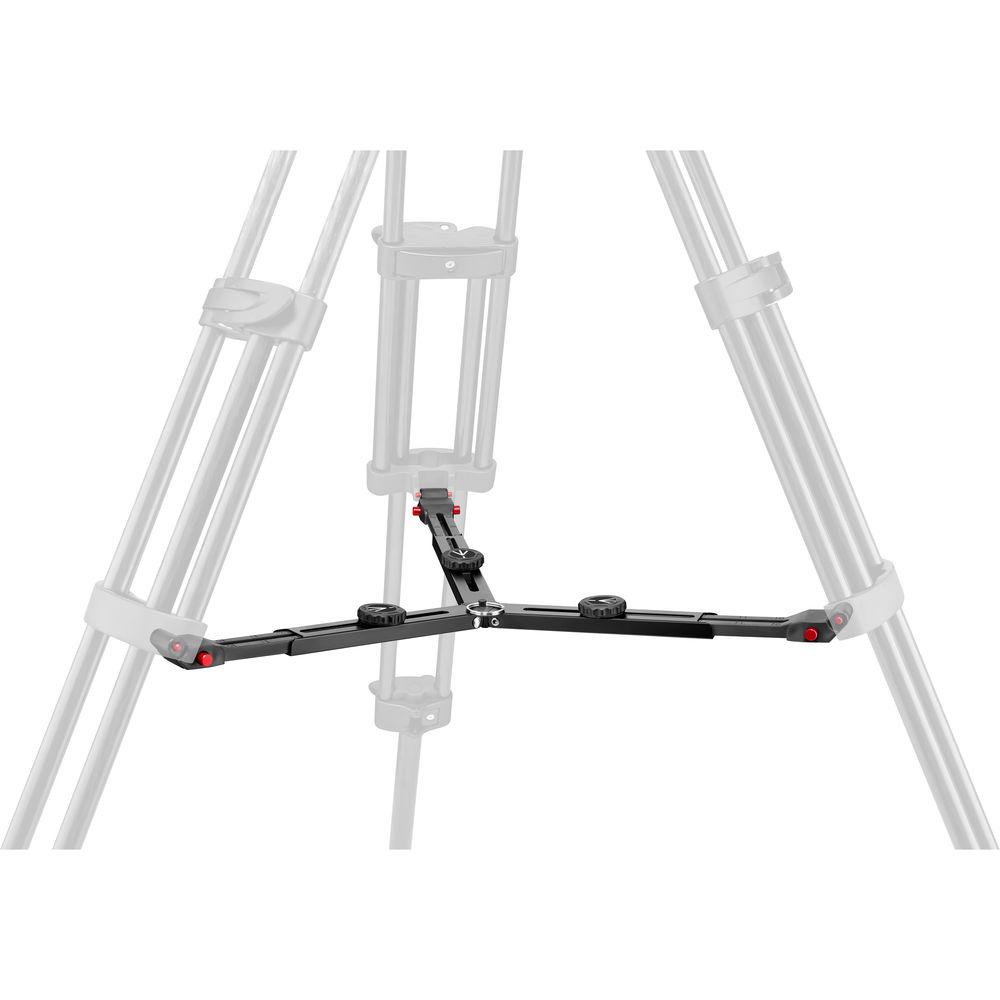 Manfrotto Carbon Fiber Twin Leg Video Tripod Legs with Mid-Level Spreader