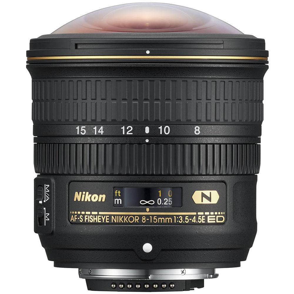 Nikon AF-S Fisheye NIKKOR 8-15mm f 3.5-4.5E ED Lens