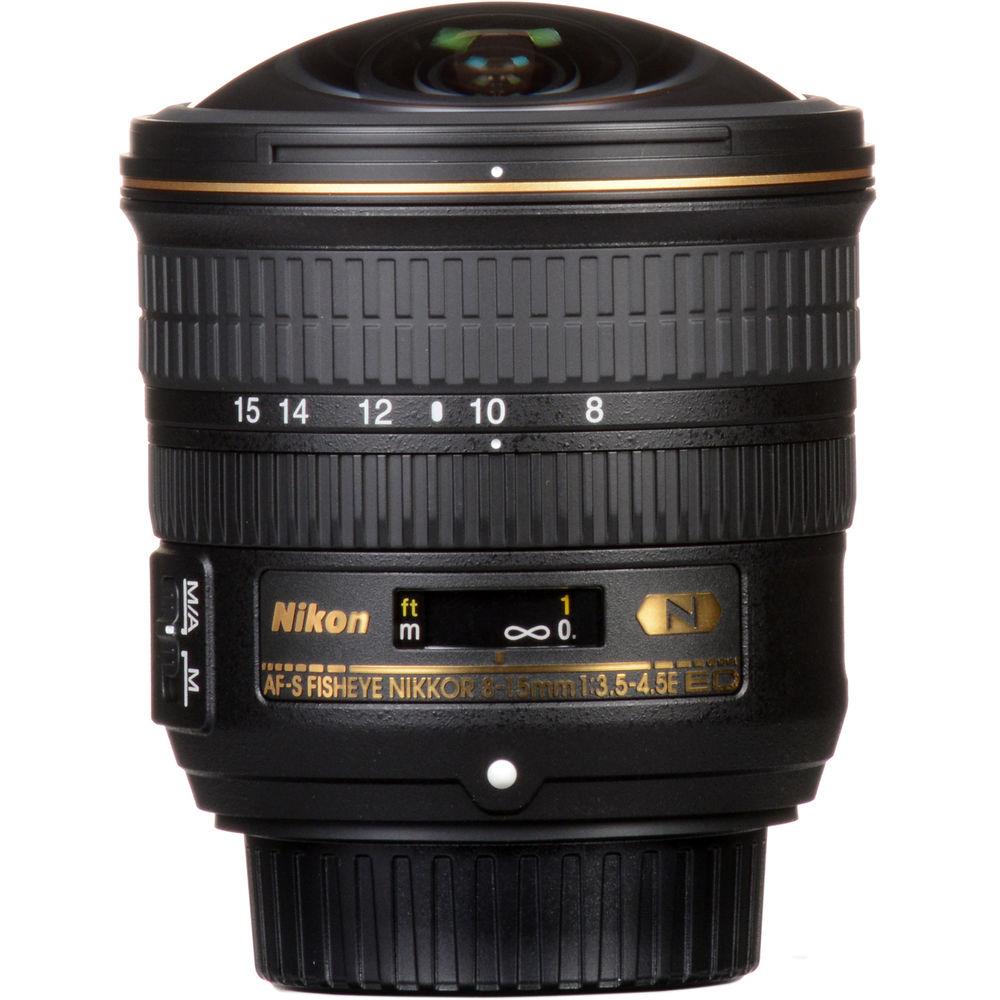 Nikon AF-S Fisheye NIKKOR 8-15mm f 3.5-4.5E ED Lens
