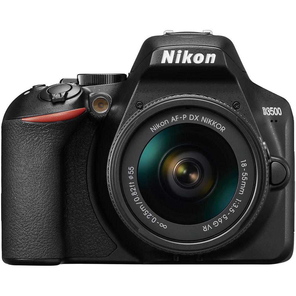 Nikon D3500 DSLR Camera with 18-55mm and 70-300mm Lenses