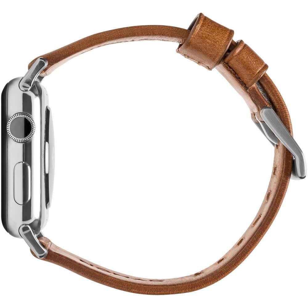 Nomad Leather Strap for 42mm 44mm Apple Watch