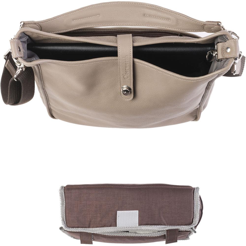 Oberwerth Kate Multi-Functional Nougat Leather Ladies Bag