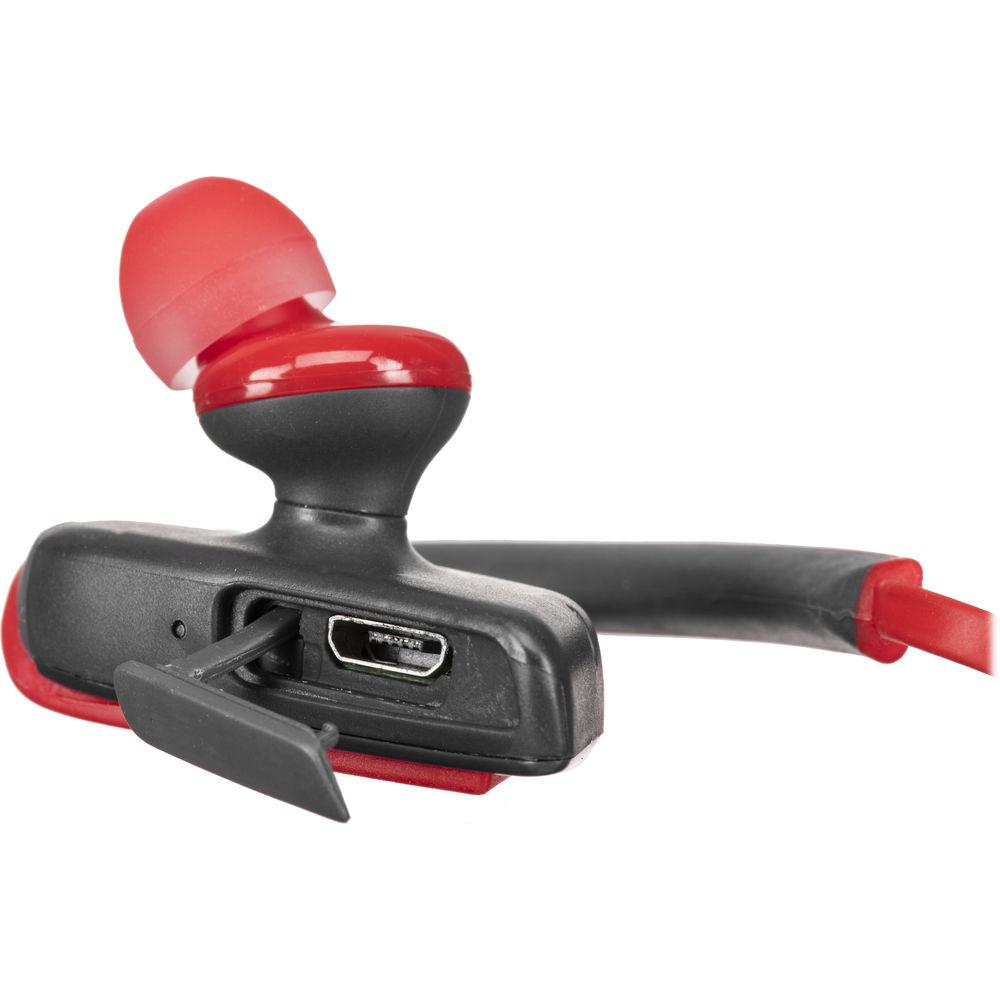 Panasonic RP-BTS30-P1-R WINGS Wireless Bluetooth Sport Clips with Mic & Controller Spartan Limited Edition