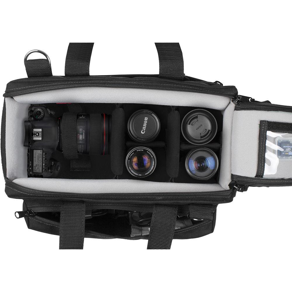 Porta Brace Dual-Zipper Camera Bag for Canon 5D Mark IV and Accessories