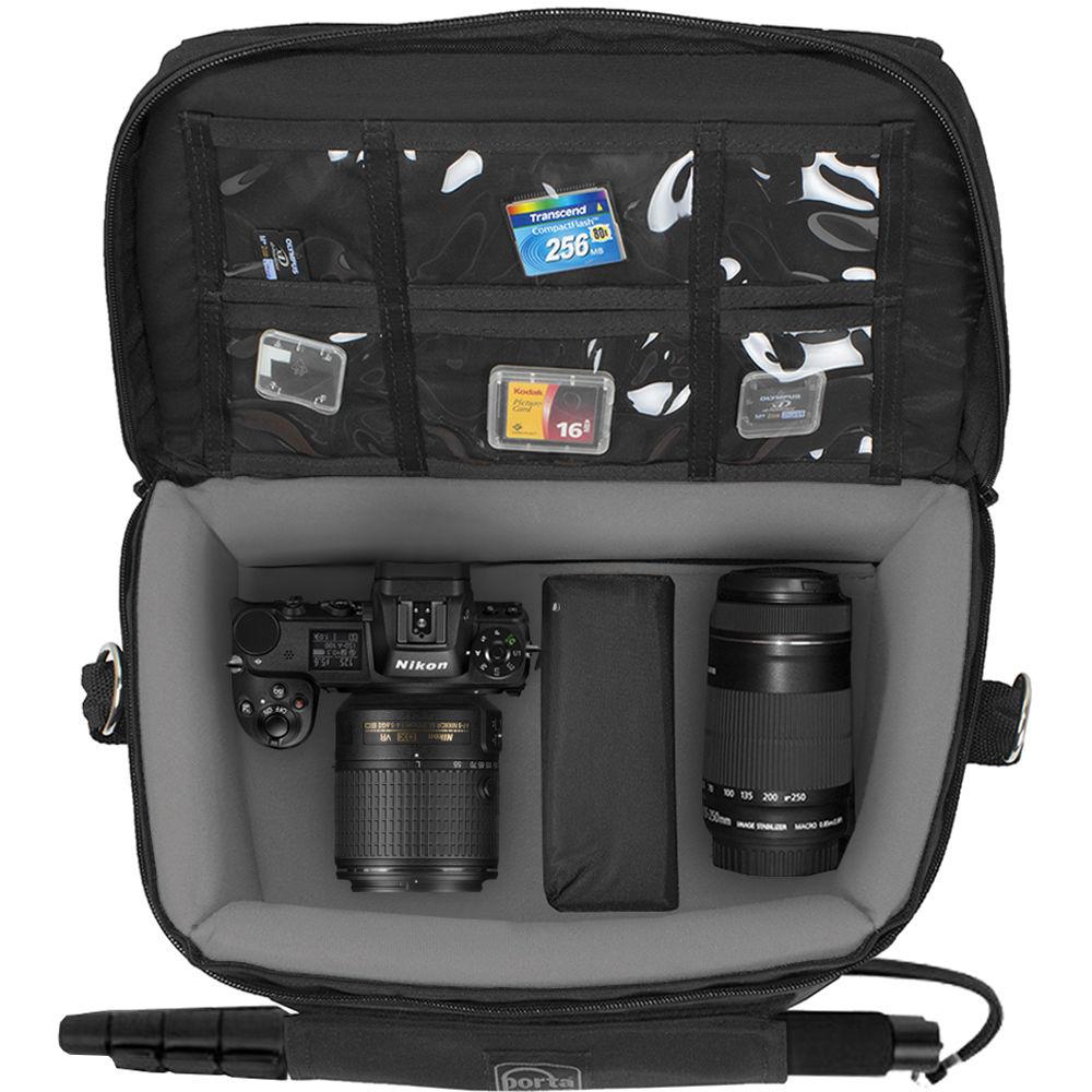 Porta Brace Messenger Bag for Nikon Z6 and Z7 Mirrorless Cameras
