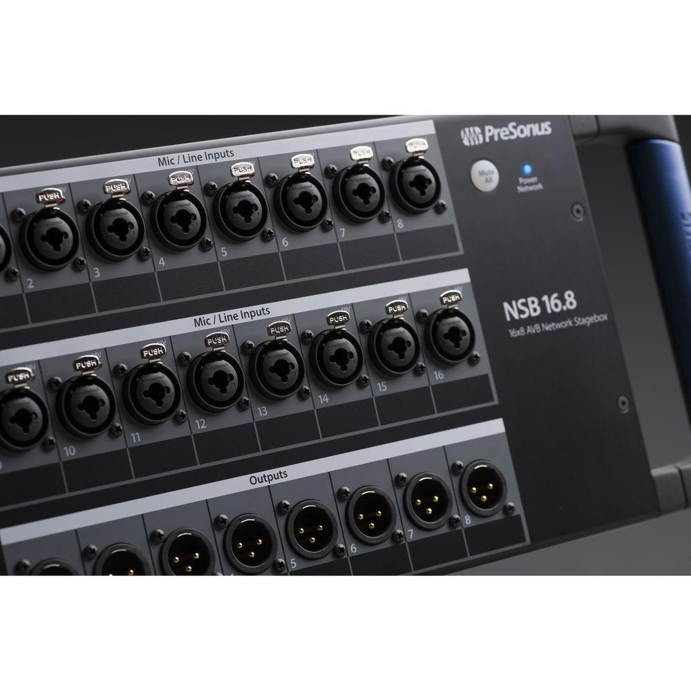 PreSonus NSB 16.8 - 16 x 8 AVB-Networked Stage Box