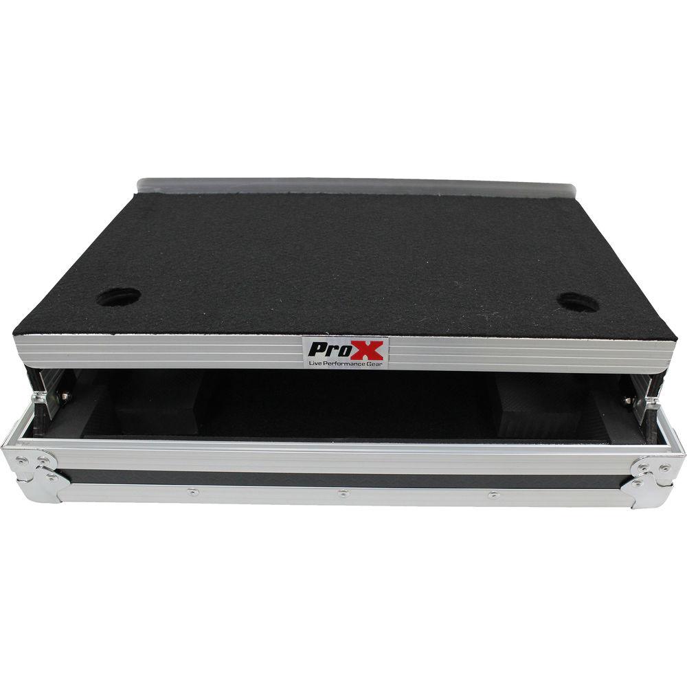 ProX Flight Case for Akai APC40 MKII with Sliding Laptop Shelf