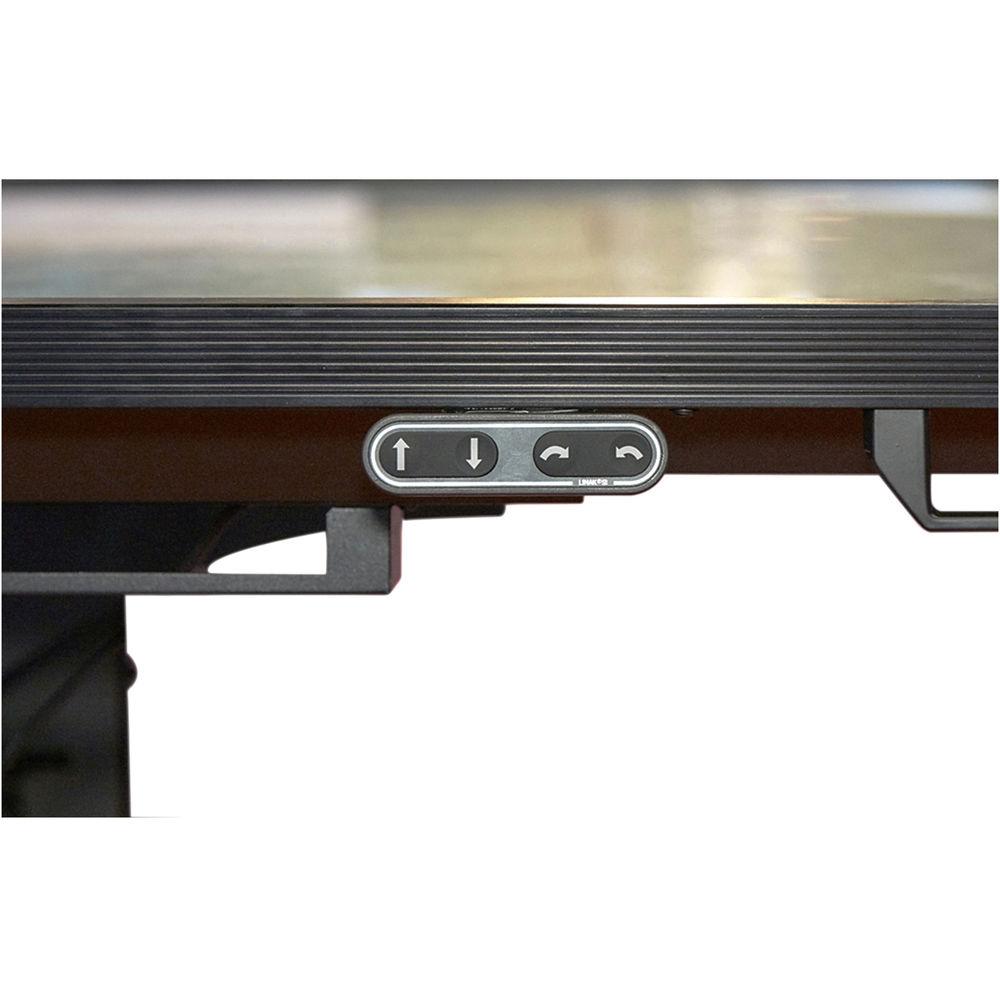 QOMO Motorized Height-Adjustable Tilt & Touch Mobile Stand for Interactive Flat Panels