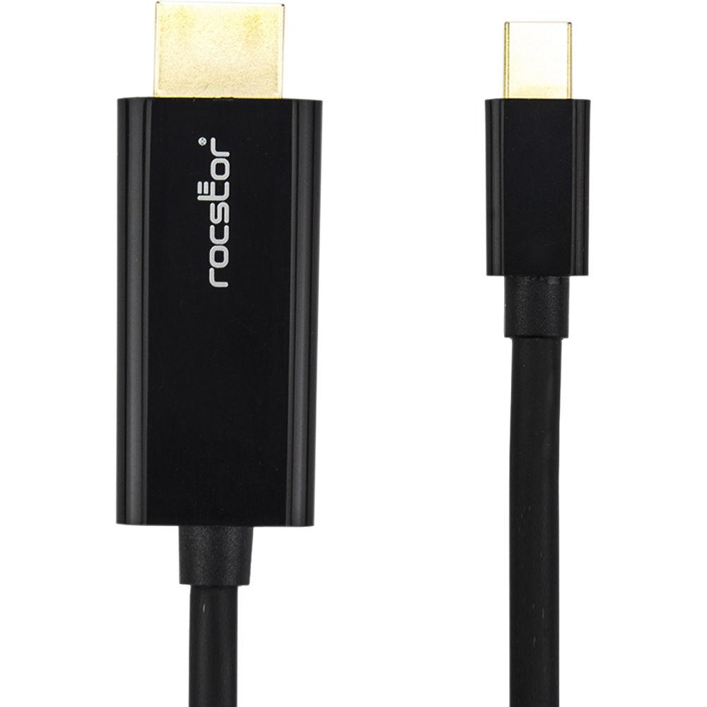 Rocstor Rocpro Mini DisplayPort Male to HDMI Male Cable