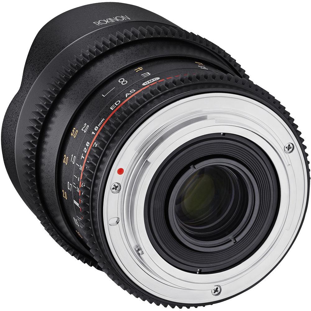 Rokinon 16mm T2.6 Full Frame Cine DS Lens