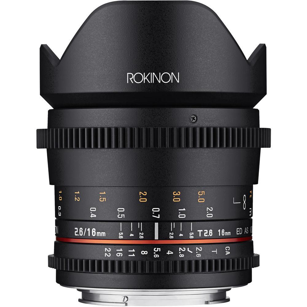 Rokinon 16mm T2.6 Full Frame Cine DS Lens