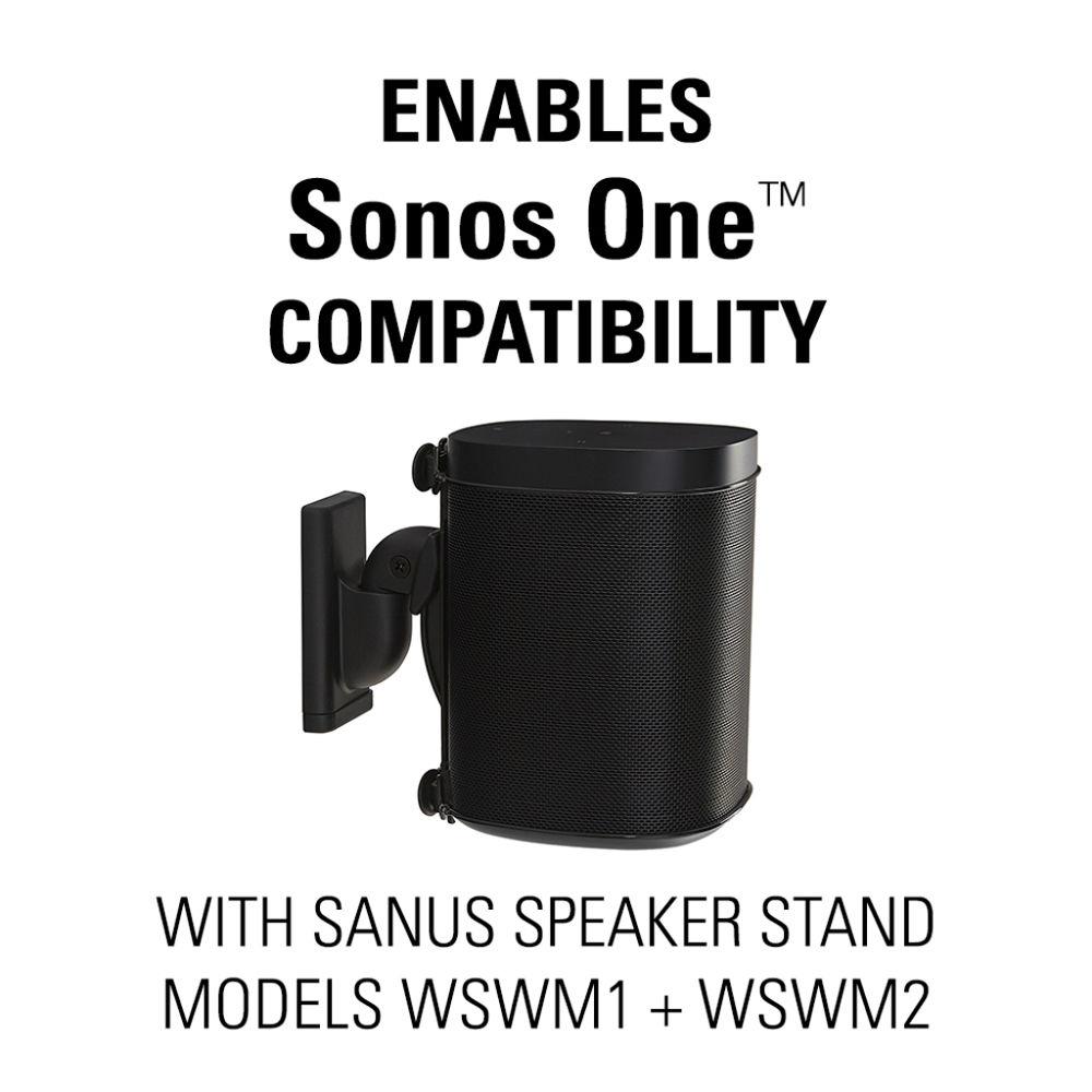SANUS Sonos One Adapter Bracket for the SANUS Wireless Speaker Wall Mount