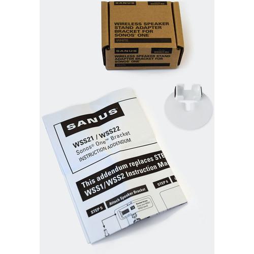 SANUS WSSKIT Sonos One Adapter Bracket for the WSS1 & WSS2 Speaker Stand