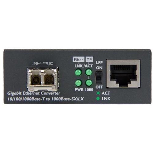 StarTech Gigabit Ethernet Fiber Media Converter