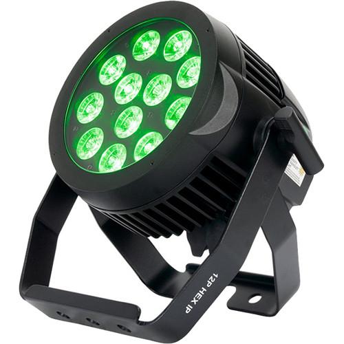 American DJ 12P HEX IP Heavy-Duty RGBAW UV LED Wash Light