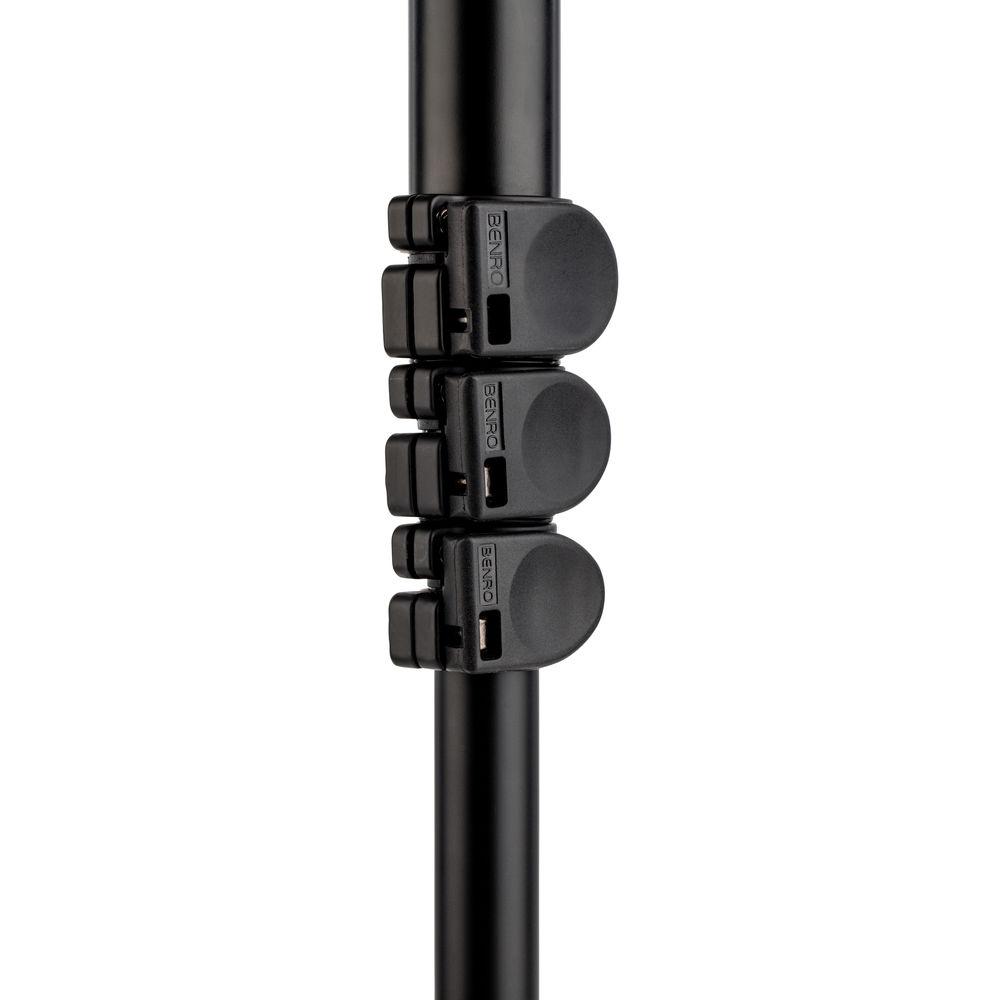 Benro #2 MCT28AF Monopod with Flip Locks, 3-Leg Base, and S2 Video Head
