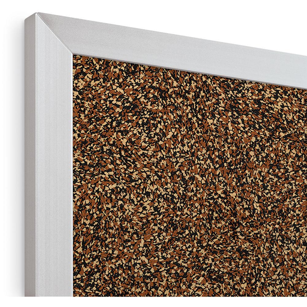 Best Rite Rubber-Tak Tackboard with Aluminum Trim