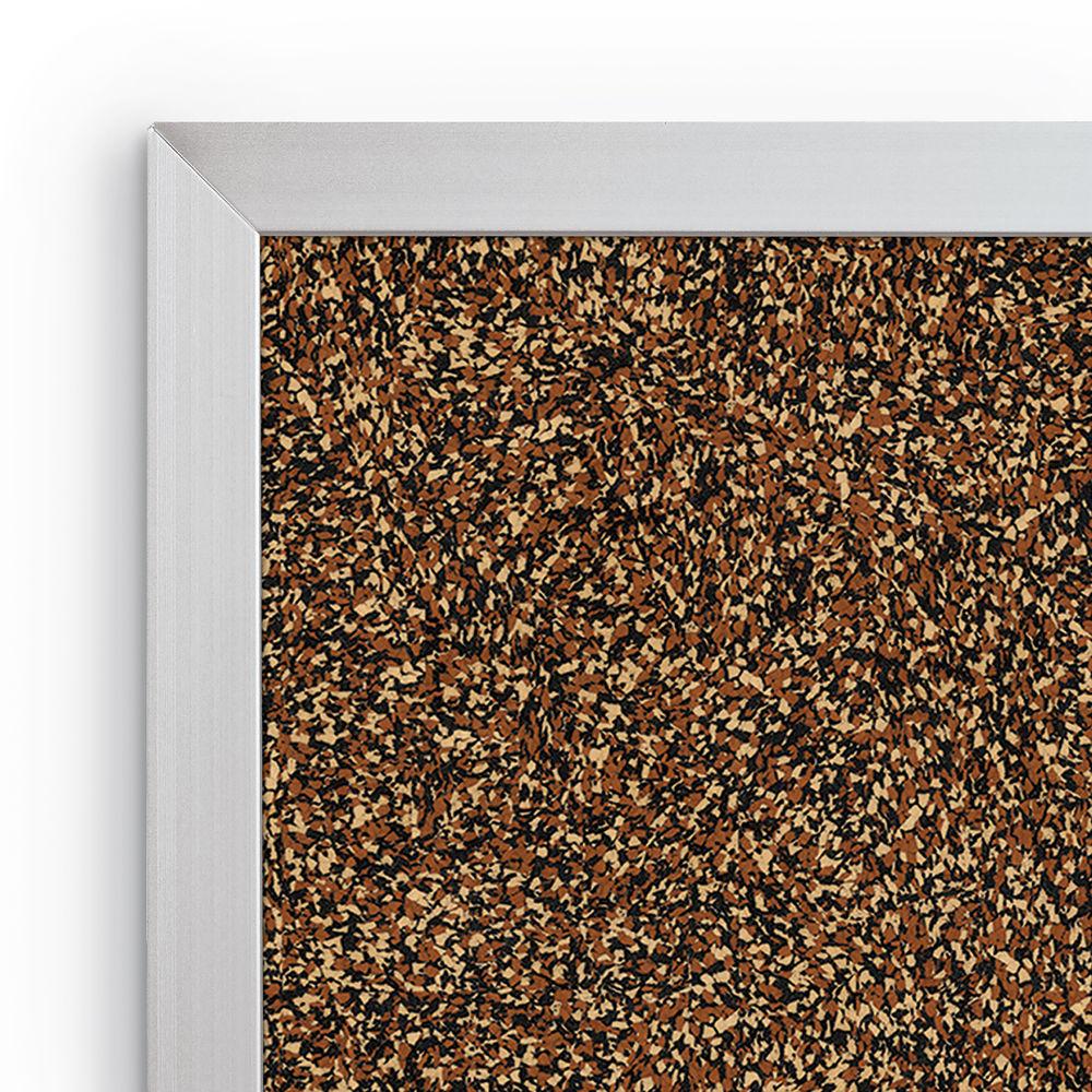 Best Rite Rubber-Tak Tackboard with Aluminum Trim