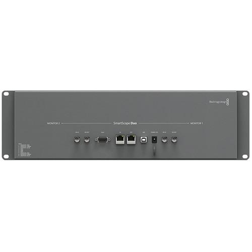 Blackmagic Design SmartScope Duo 4K Rack-Mounted Dual 6G-SDI Monitors
