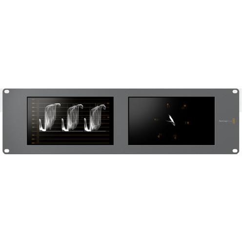 Blackmagic Design SmartScope Duo 4K Rack-Mounted Dual 6G-SDI Monitors