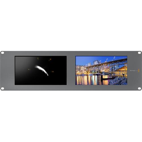 Blackmagic Design SmartScope Duo 4K Rack-Mounted Dual 6G-SDI Monitors