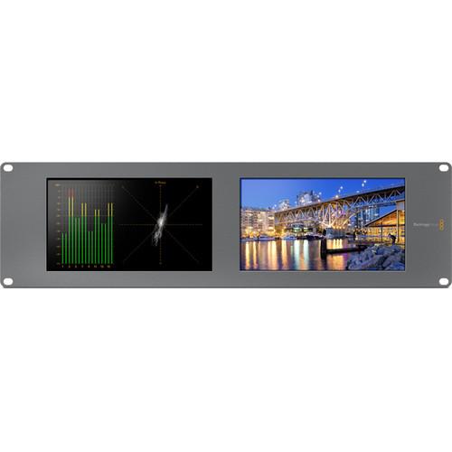 Blackmagic Design SmartScope Duo 4K Rack-Mounted Dual 6G-SDI Monitors