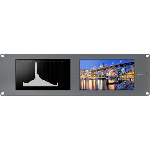 Blackmagic Design SmartScope Duo 4K Rack-Mounted Dual 6G-SDI Monitors