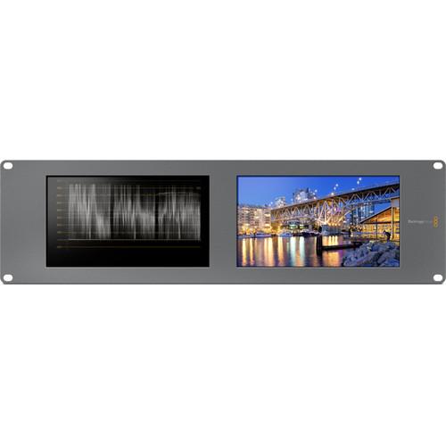Blackmagic Design SmartScope Duo 4K Rack-Mounted Dual 6G-SDI Monitors