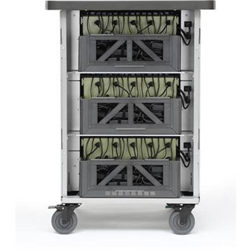 Bretford EVER Cart T45 Mobile 45-Device AC Charging Cart with 270° Rear Door