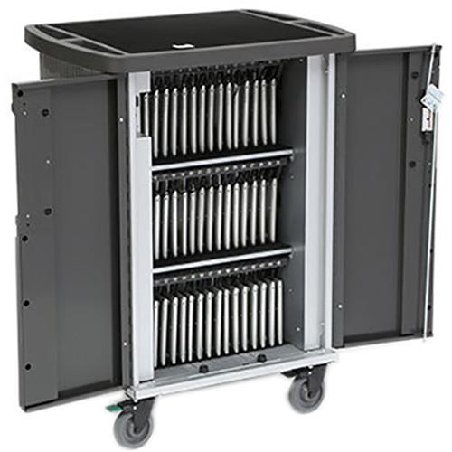 Bretford EVER Cart T45 Mobile 45-Device USB Charging Cart with 270° Back Panel