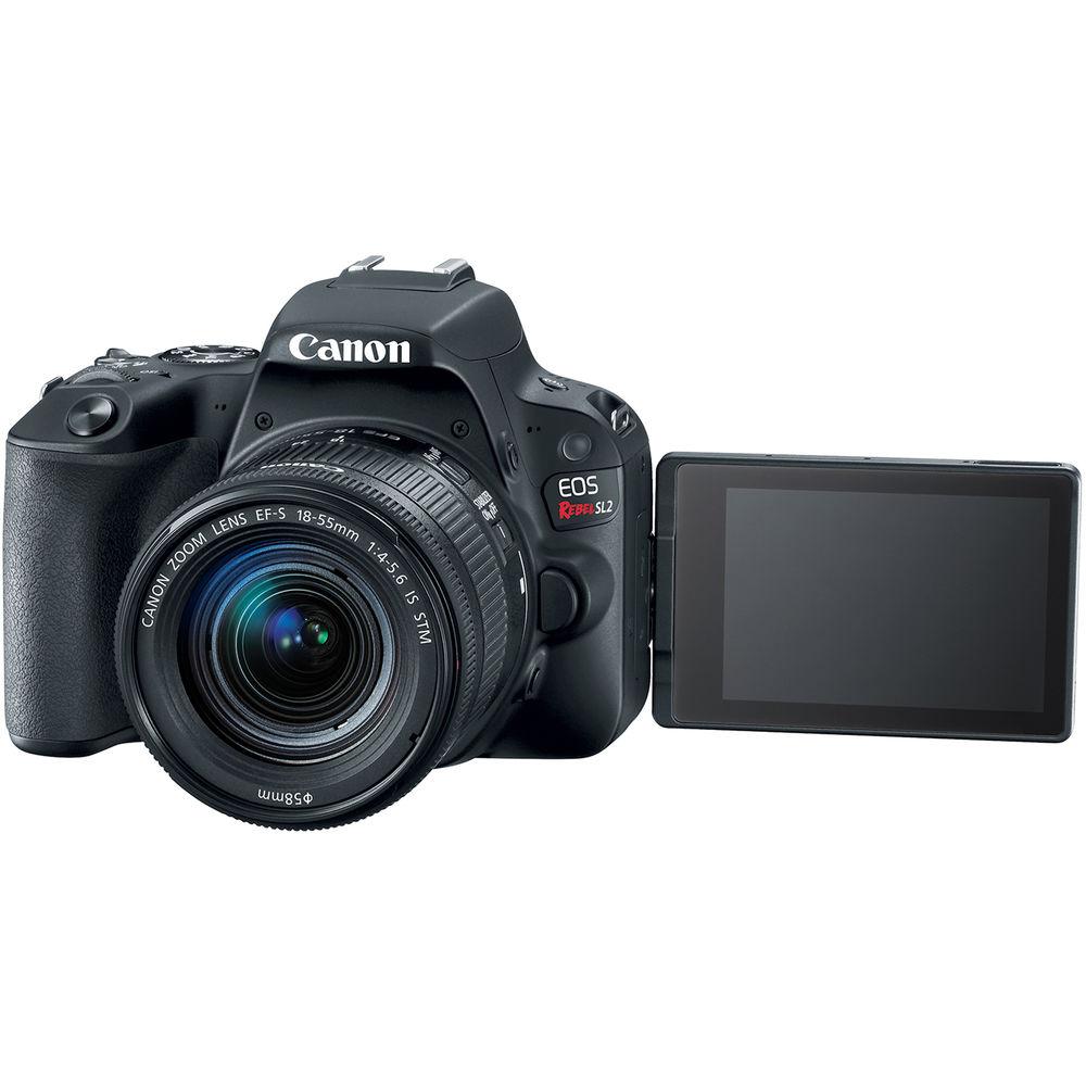 Canon EOS Rebel SL2 DSLR Camera with 18-55mm Lens