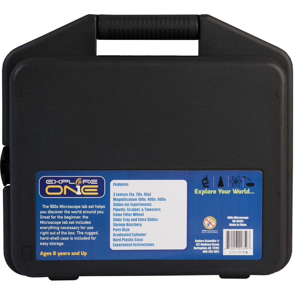 ExploreOne 900x 28-Piece Microscope Kit