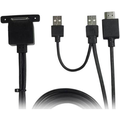 GeChic HDMI-A & Two USB-A to Dock Port Y-Cable for Select On-Lap Monitors, GeChic, HDMI-A, &, Two, USB-A, to, Dock, Port, Y-Cable, Select, On-Lap, Monitors