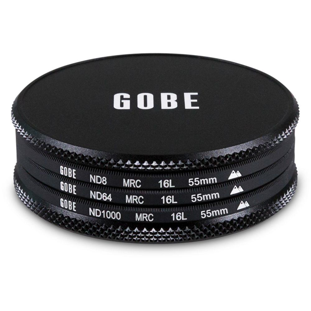 Gobe 55mm ND Stopper 2Peak ND Filter Kit