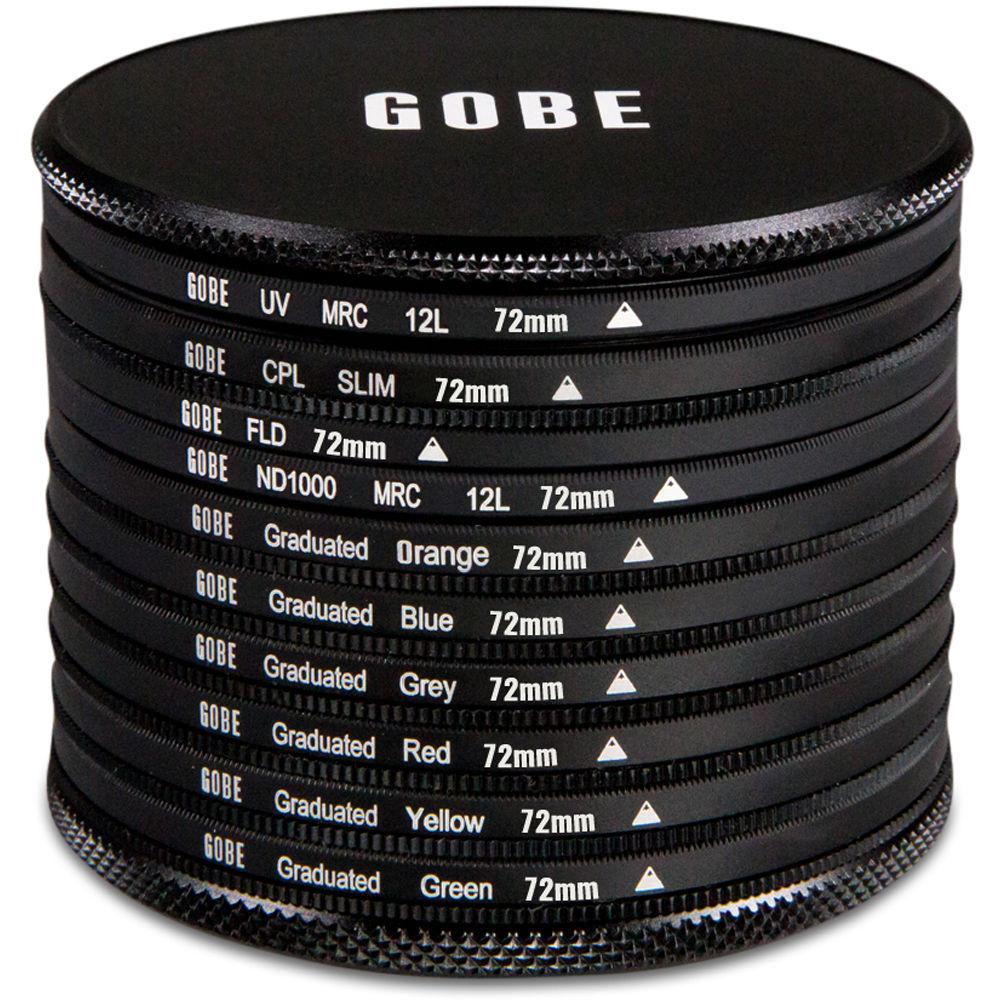 Gobe 72mm The Collection 1Peak 10-Piece Filter Kit
