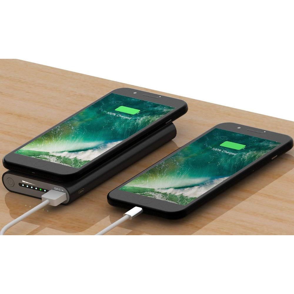 JarvMobile 10,000mAh Wireless Power Bank with USB Type-C & Wireless Charging