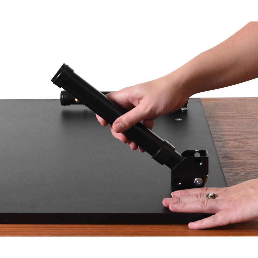 Luxor 32" Standing Desktop Desk with Foldable Legs