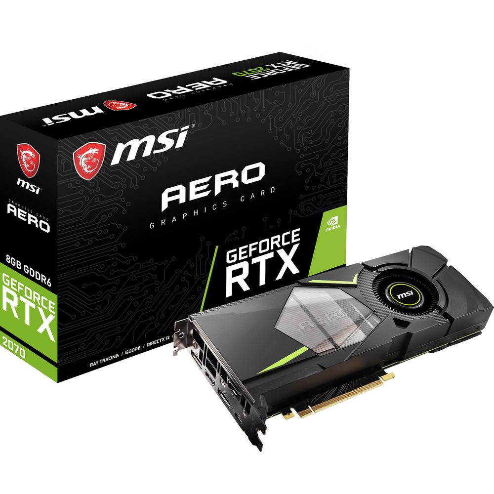 MSI GeForce RTX 2070 AERO Graphics Card
